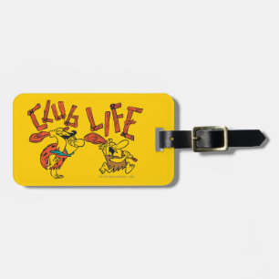 The Flintstones Fred & Barney - Club Life Luggage Tag