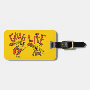 The Flintstones   Fred & Barney - Club Life Luggage Tag