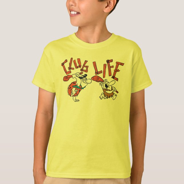 The Flintstones | Fred & Barney - Club Life T-Shirt (Front)