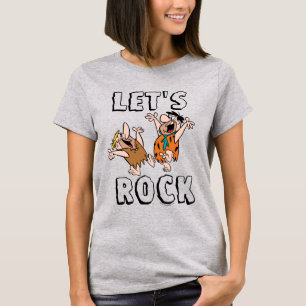 The Flintstones   Fred & Barney - Let's Rock T-Shirt