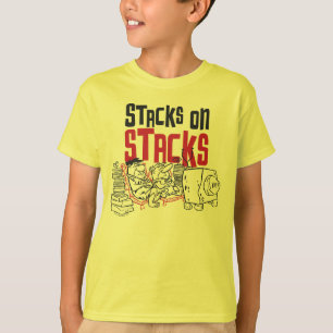 The Flintstones   Fred & Barney - Stacks on Stacks T-Shirt