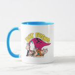 The Flintstones | Fred & Dino - Best Friends Mug<br><div class="desc">Check out Dino pouncing on top of Fred! A man and his dog,  truly best friends!</div>