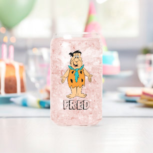 The Flintstones   Fred Flintstone Can Glass
