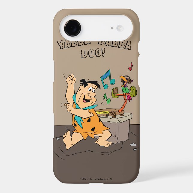 The Flintstones | Fred Flintstone Dancing Case-Mate iPhone Case (Back)