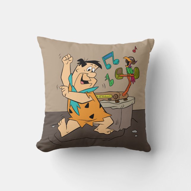 The Flintstones | Fred Flintstone Dancing Cushion (Front)