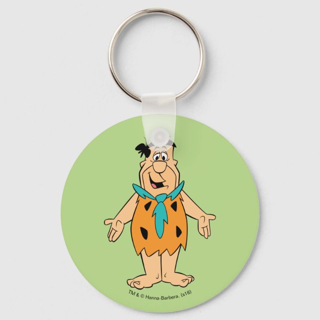 The Flintstones | Fred Flintstone Key Ring (Front)