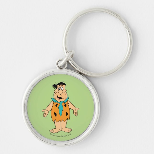 The Flintstones | Fred Flintstone Key Ring (Front)
