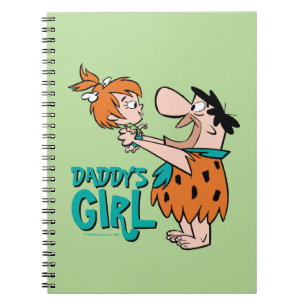 The Flintstones Fred & Pebbles - Daddy's Girl Notebook