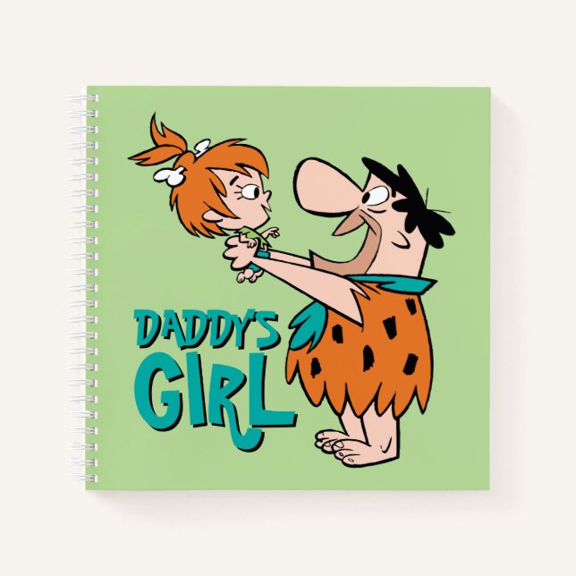 The Flintstones | Fred & Pebbles - Daddy's Girl Notebook (Front)
