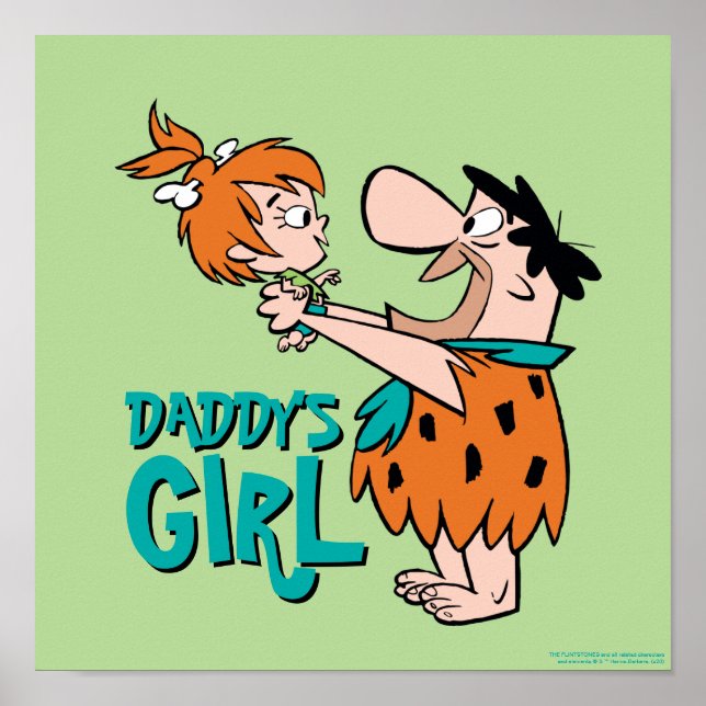 The Flintstones | Fred & Pebbles - Daddy's Girl Poster (Front)