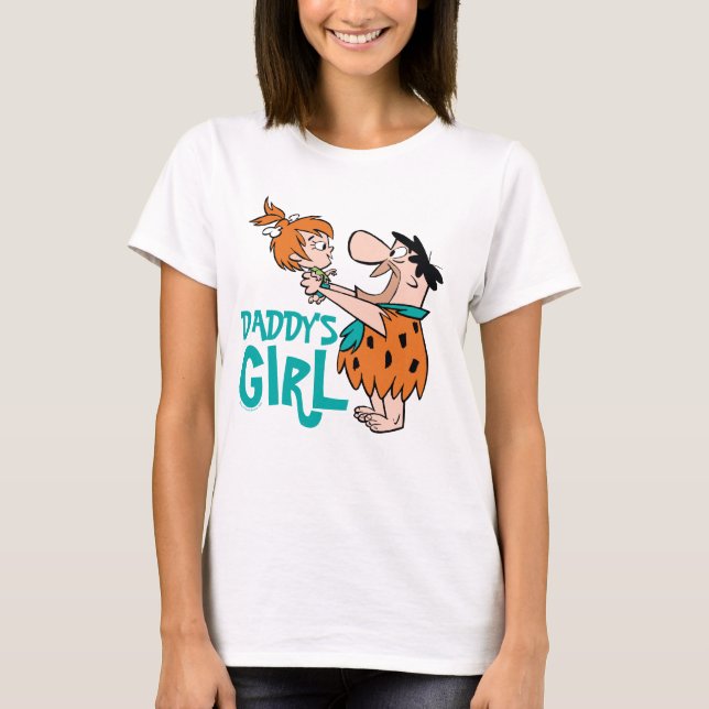 The Flintstones | Fred & Pebbles - Daddy's Girl T-Shirt (Front)