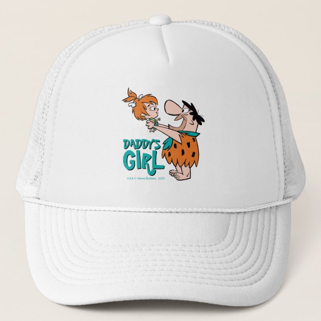 The Flintstones | Fred & Pebbles - Daddy's Girl Trucker Hat (Front)