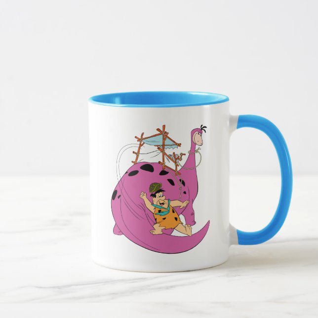 The Flintstones | Fred Sliding Down Tail Mug (Right)