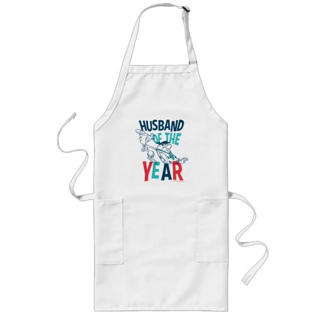 The Flintstones | Husband of the Year Long Apron (Front)