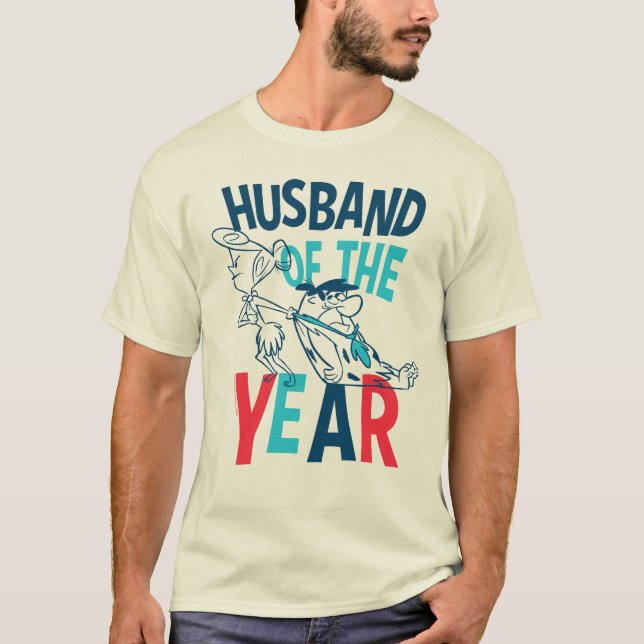 The Flintstones | Husband of the Year T-Shirt (Front)