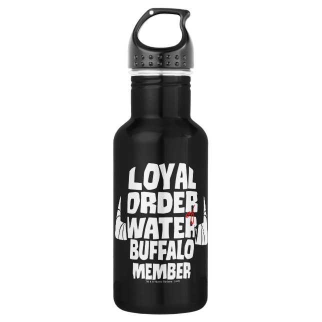 The Flintstones | Loyal Order Water Buffalo Member 532 Ml Water Bottle (Front)