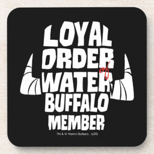 The Flintstones   Loyal Order Water Buffalo Member Coaster