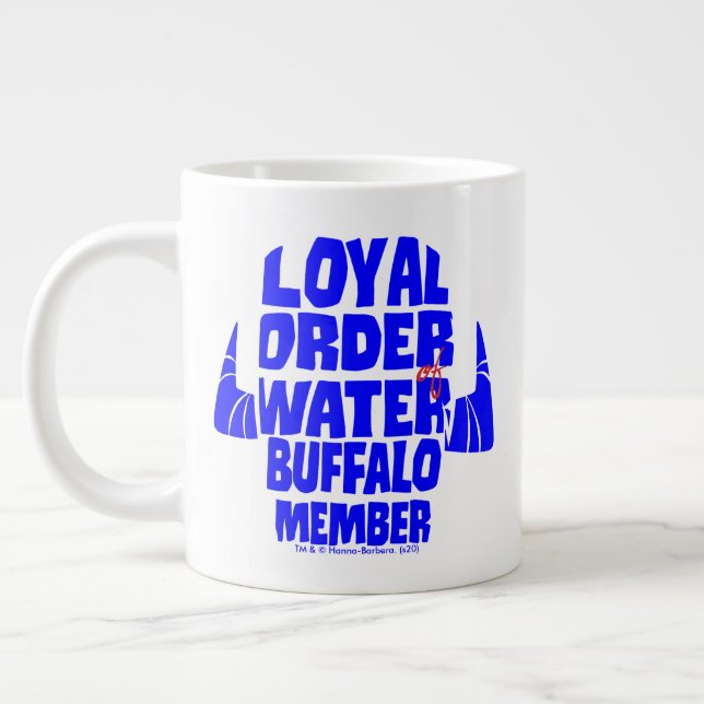 The Flintstones | Loyal Order Water Buffalo Member Large Coffee Mug (Left)