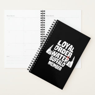 The Flintstones Loyal Order Water Buffalo Member Planner