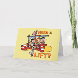 The Flintstones   Need A Lift? Card