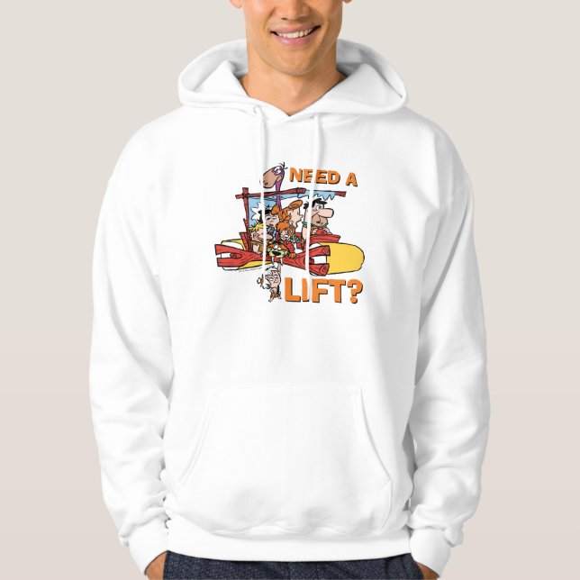 The Flintstones | Need A Lift? Hoodie (Front)