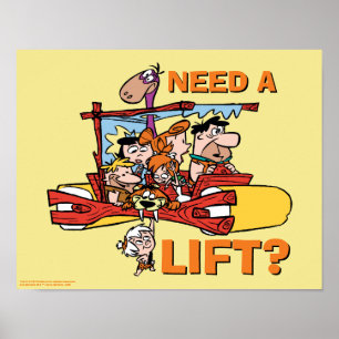 The Flintstones   Need A Lift? Poster