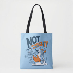 The Flintstones   Not Tonight! Tote Bag