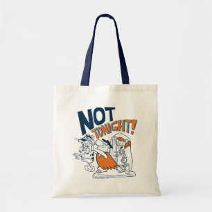 The Flintstones   Not Tonight! Tote Bag