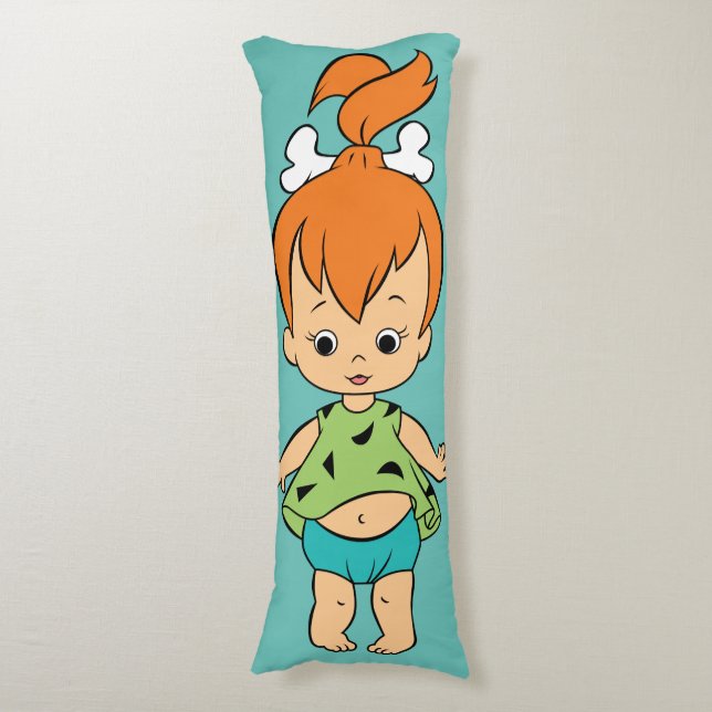 The Flintstones | Pebbles Flintstone Body Cushion (Front Vertical)