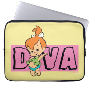 The Flintstones   Pebbles - Little Diva Laptop Sleeve
