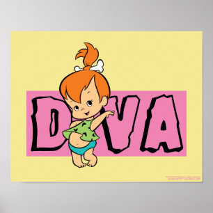 The Flintstones   Pebbles - Little Diva Poster