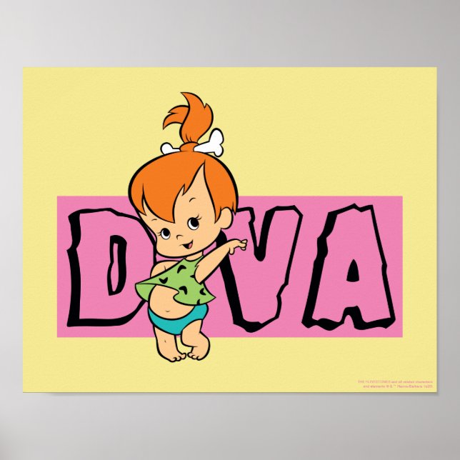 The Flintstones | Pebbles - Little Diva Poster (Front)