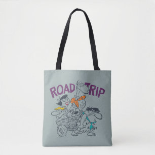 The Flintstones Road Trip Tote Bag