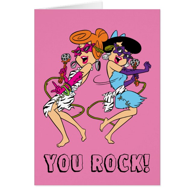 The Flintstones | Wilma & Betty Rock Stars (Front)