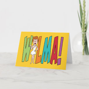 The Flintstones WILMA! Card