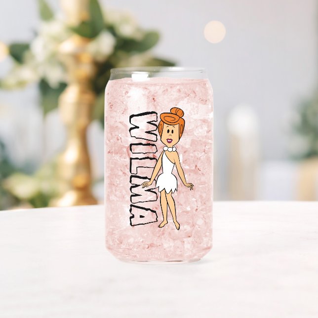 The Flintstones | Wilma Flintstone Can Glass (Insitu (Wedding))