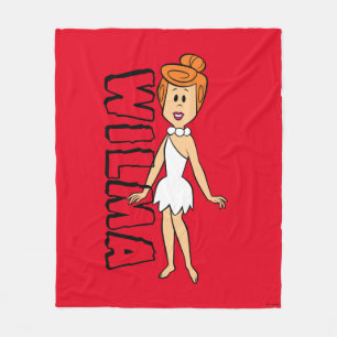The Flintstones   Wilma Flintstone Fleece Blanket