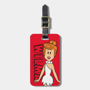 The Flintstones   Wilma Flintstone Luggage Tag