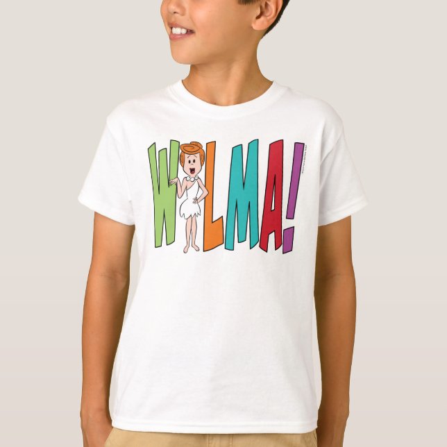 The Flintstones | WILMA! T-Shirt (Front)