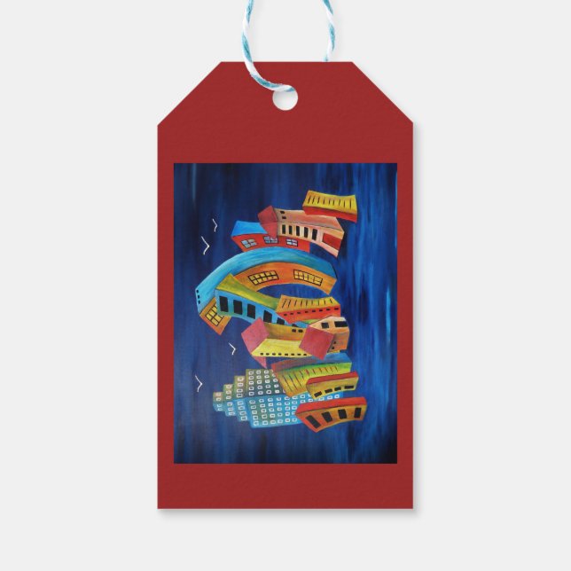 The Floating City Gift Tags (Back)