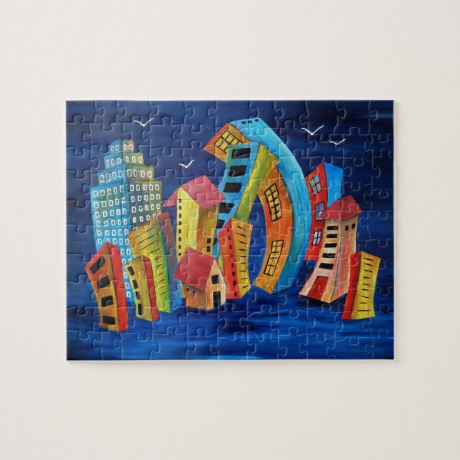 The Floating City Jigsaw Puzzle (Horizontal)