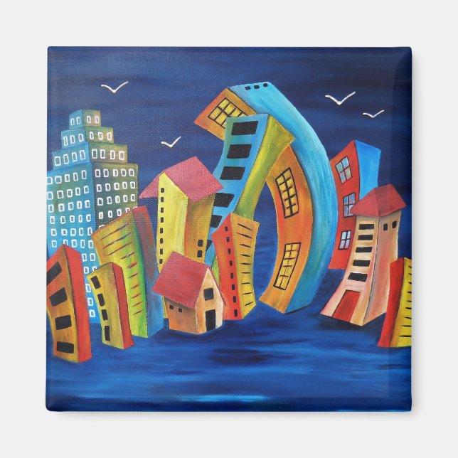 The Floating City Magnet (Front)