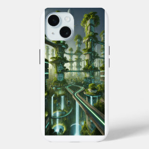 The Floating Walkways of Tomorrow iPhone 15 Case