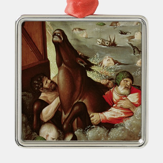 The Flood, 1516 Metal Tree Decoration (Front)