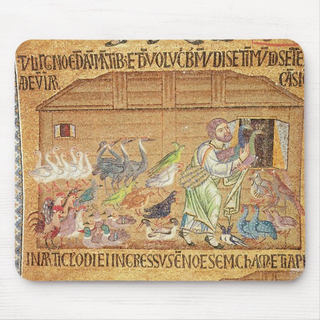 The Flood, from the Atrium, detail of Noah Mouse Pad (Front)