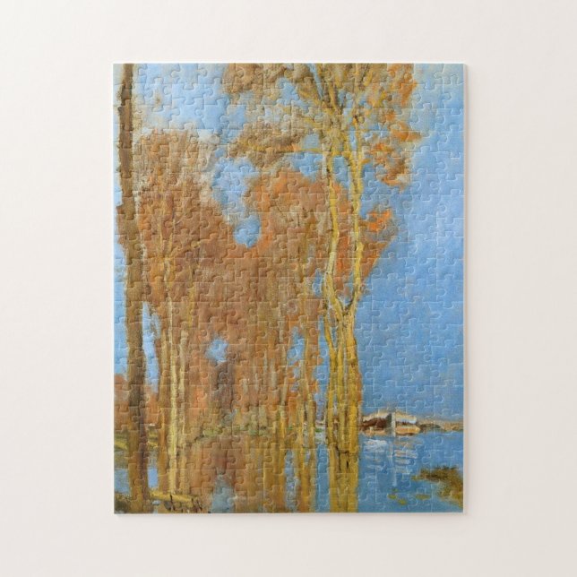 The Flood Monet Fine Art Jigsaw Puzzle (Vertical)