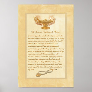 The Florence Nightingale Pledge Poster