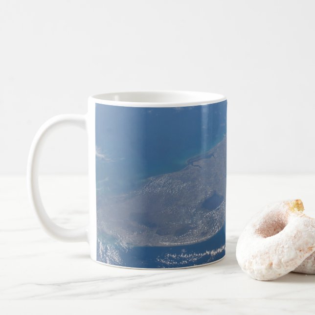 The Florida Peninsula. Coffee Mug (With Donut)