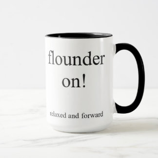 The Flounder on! mug