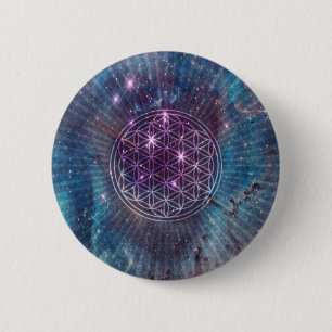 The Flower 6 Cm Round Badge